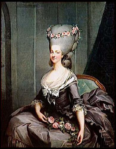 Antoine-Francois Callet Portrait of Madame de Lamballe china oil painting image